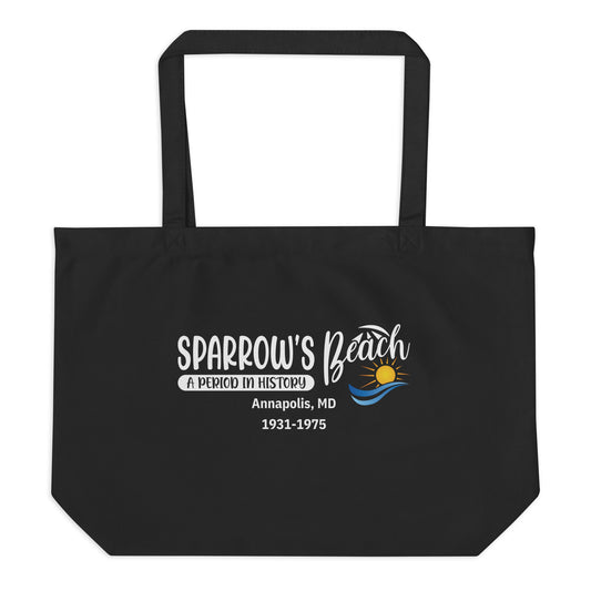 Sparrow's Beach Large Organic Tote Bag